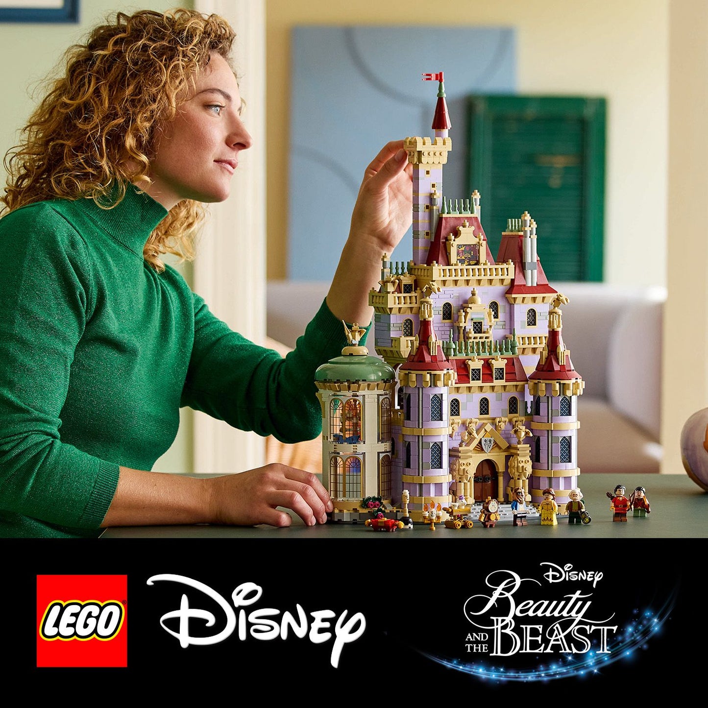 LEGO Kasteel van Belle en het Beest 43263 Disney