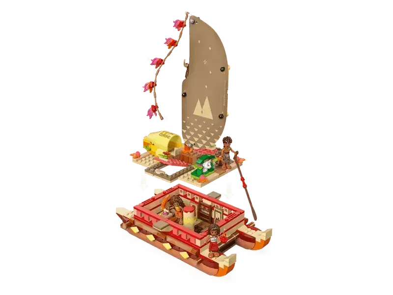LEGO Vaiana's avonturenkano 43270 Disney