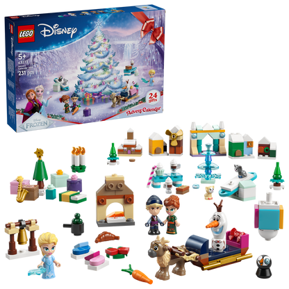 LEGO Adventkalender 2025 43273 Disney Prinsessen (Pre-Order: september)