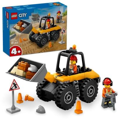 LEGO Gele Wiellader graafmachine 60450 City