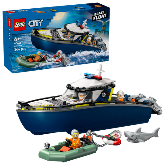 LEGO Achtervolging met politieboot 60456 City