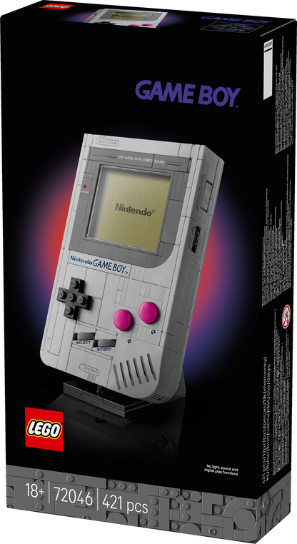 LEGO Nintendo Game Boy™ 72046 Icons (restock januari 2026)