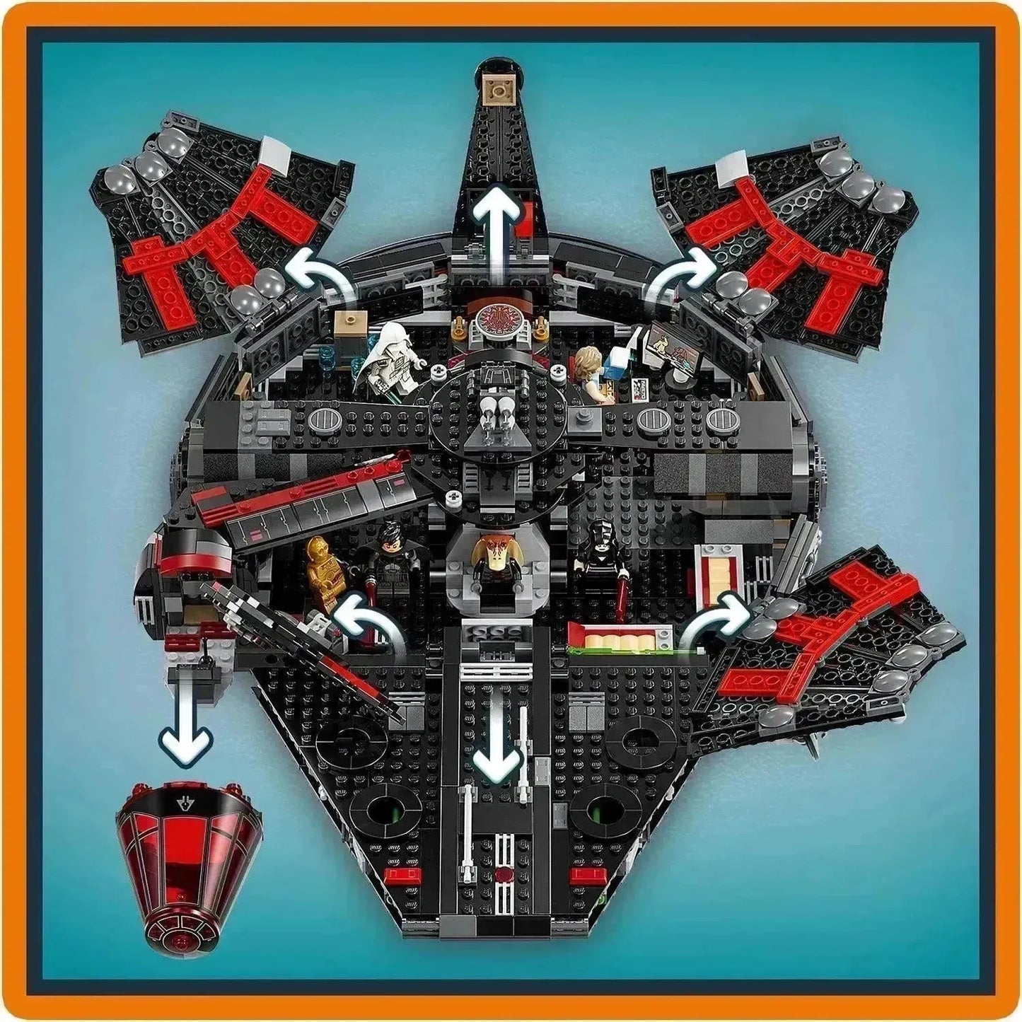 LEGO Dark Falcon 75389 StarWars