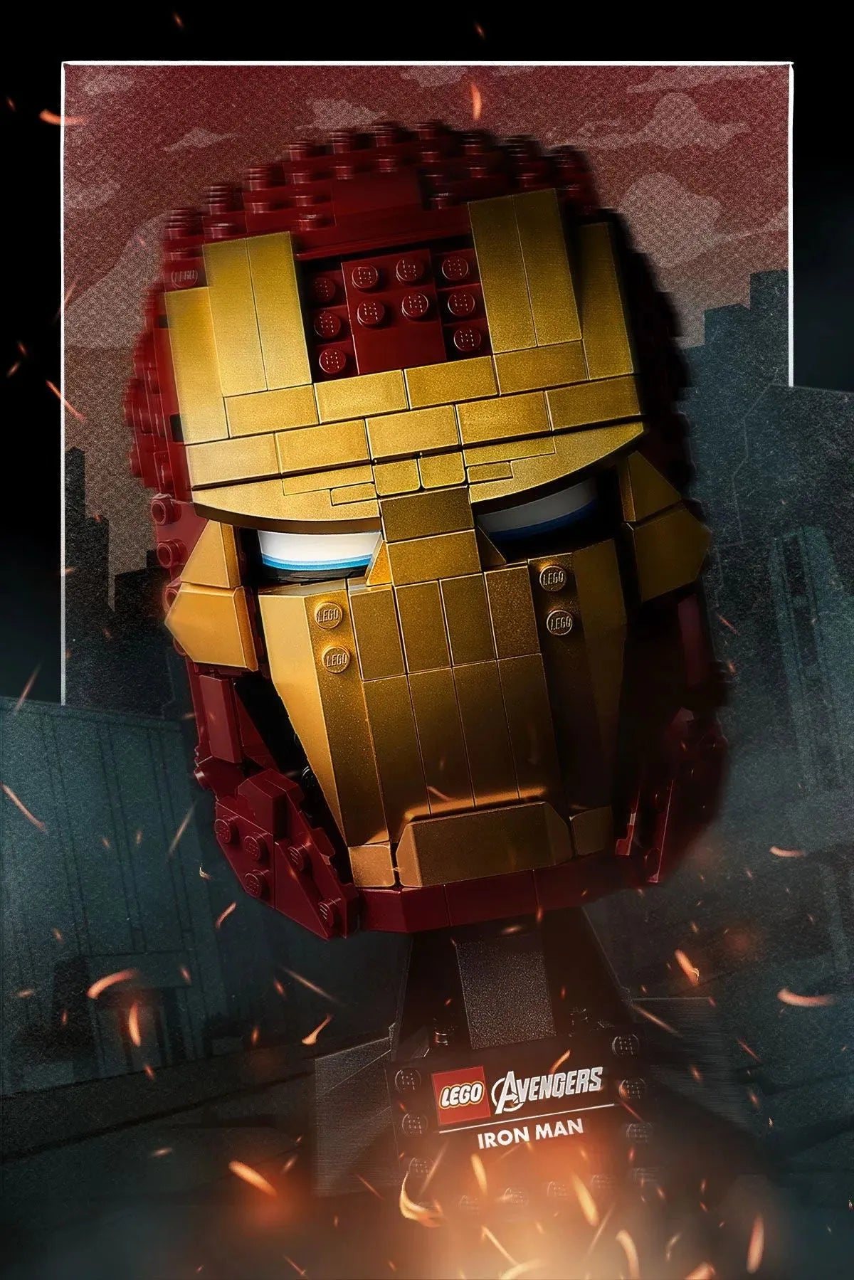 LEGO Iron Man Helm 76165 Avengers