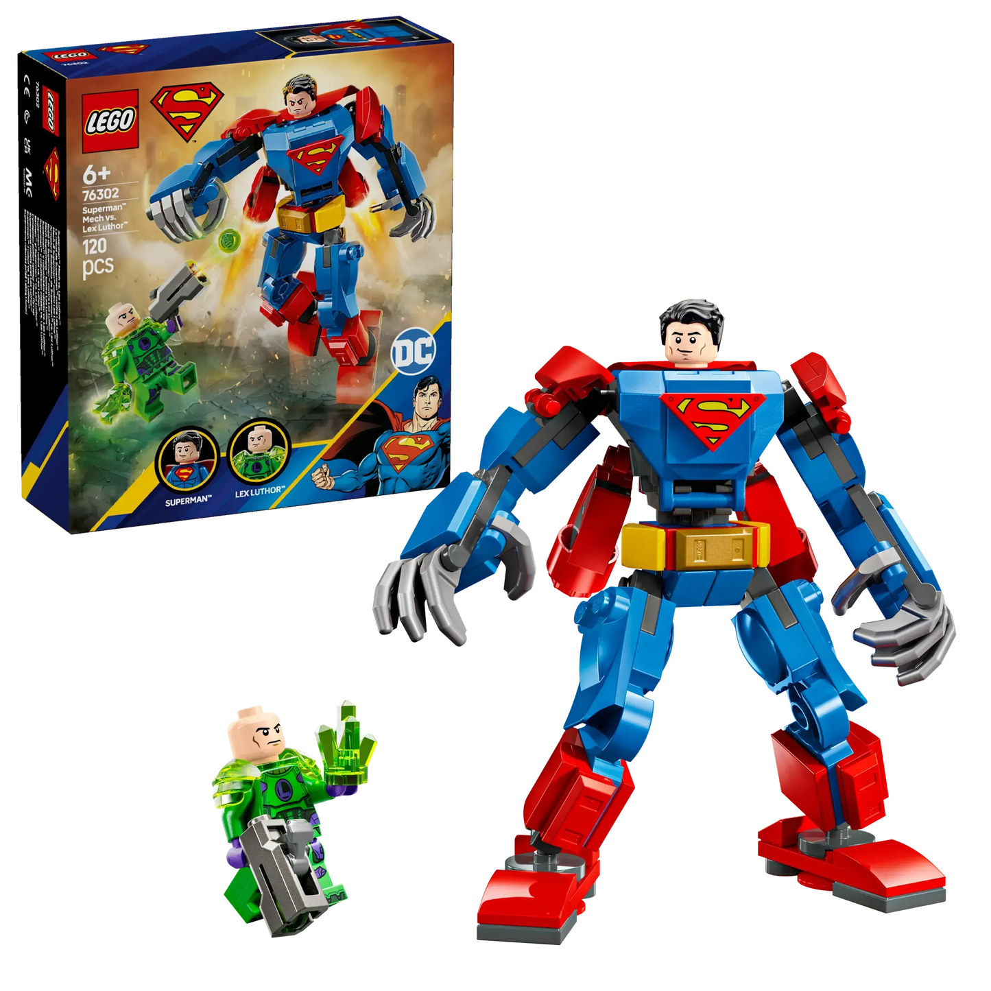 LEGO Superman Mecha Vs Lex Luthor 76302 Superman