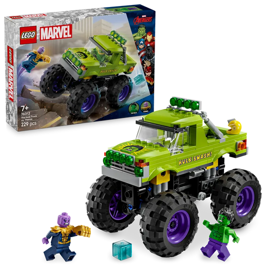 LEGO De Hulk Truck vs. Thanos 76312 Superheroes