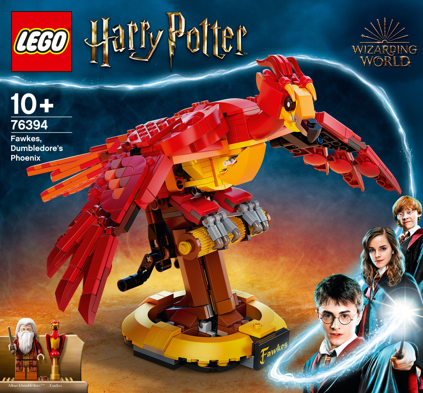 LEGO Felix, de feniks van Perkamentus 76394 Harry Potter