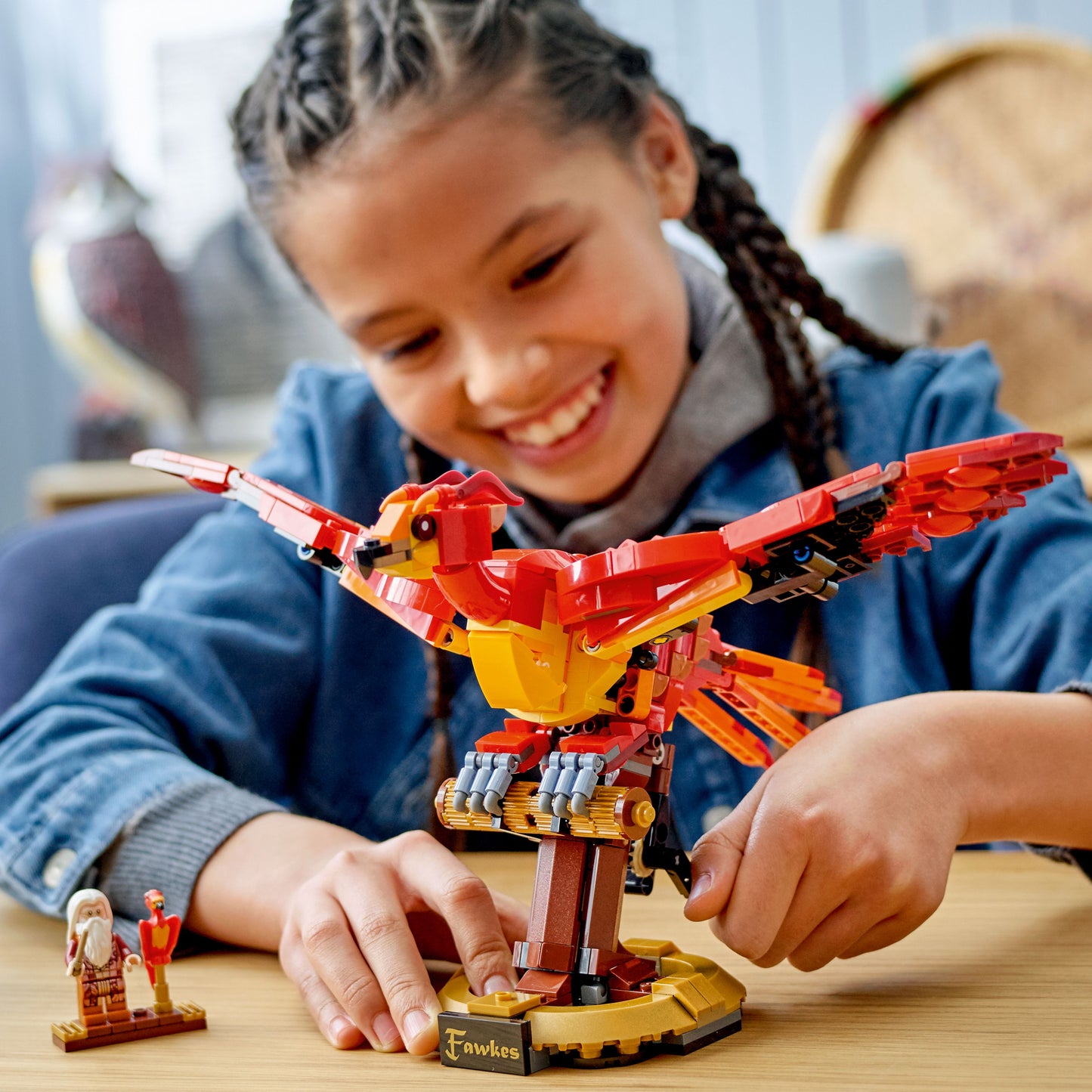 LEGO Felix, de feniks van Perkamentus 76394 Harry Potter