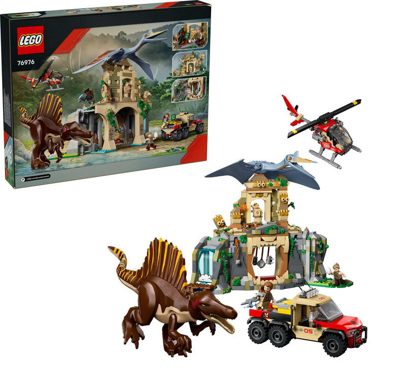 LEGO Spinosaurus en Quetzalcoatlus luchtmissie 76976 Jurassic World