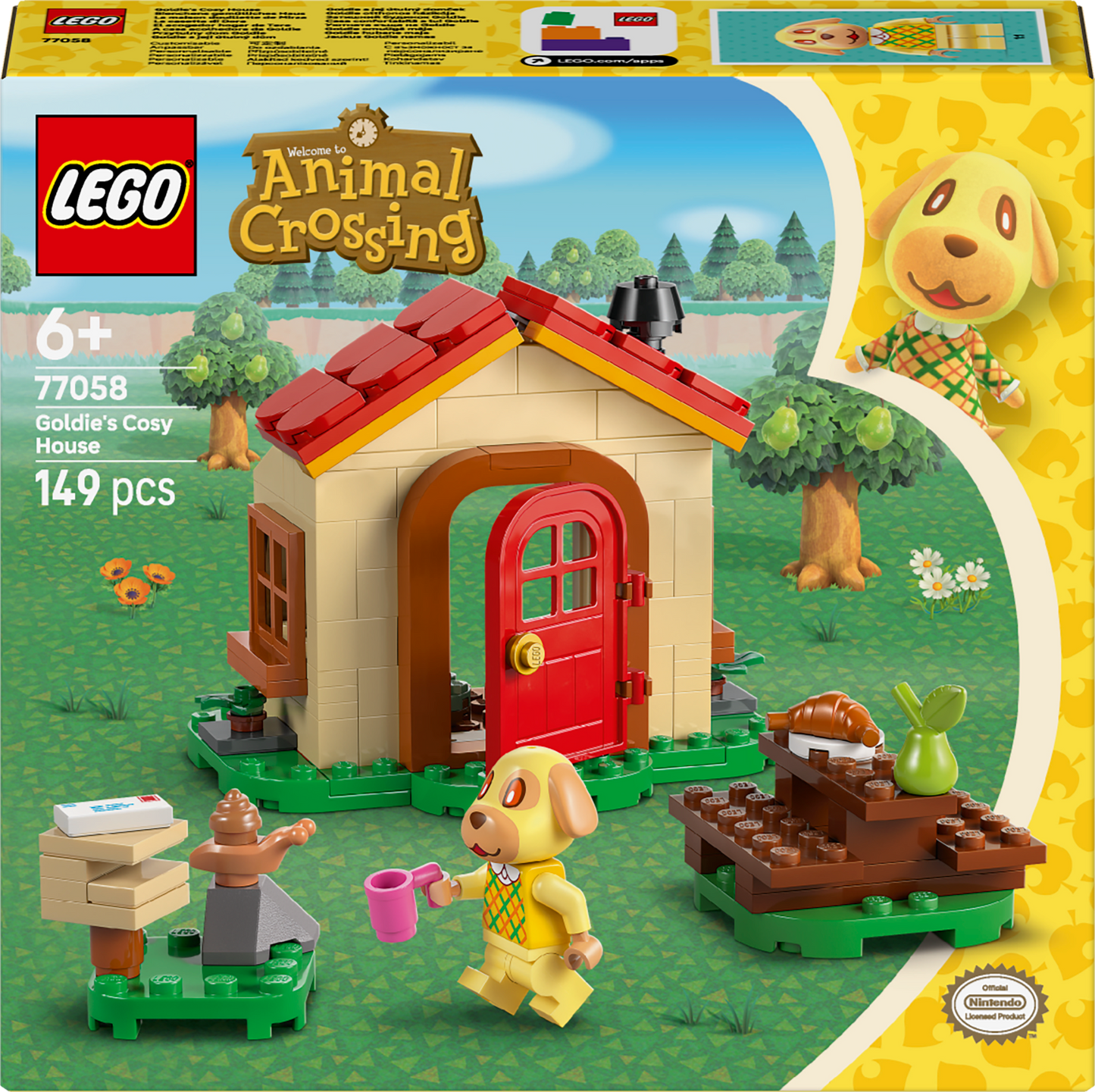 LEGO Goldies knusse huisje 77058 Animal Crossing