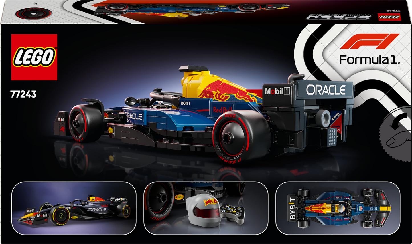 LEGO Red Bull Racing F 1 Formule Max Verstappen 77243 Speedchampions