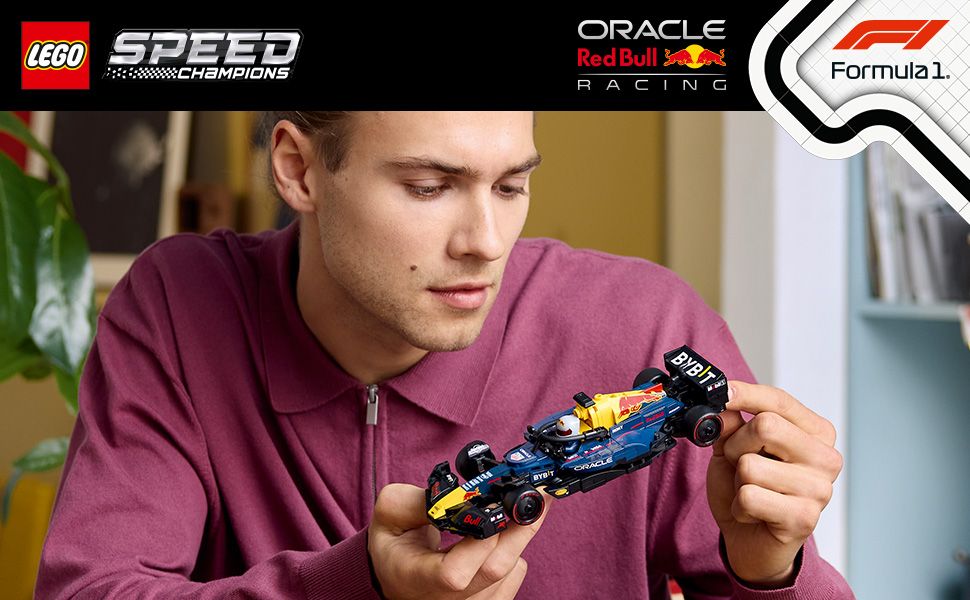 LEGO Red Bull Racing F 1 Formule Max Verstappen 77243 Speedchampions