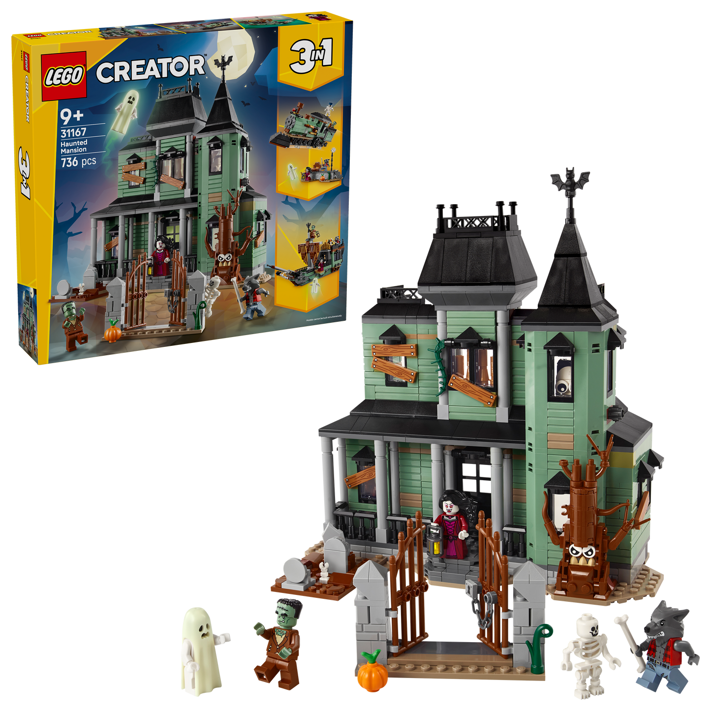 LEGO Spookhuis 31167 Creator 3-in-1