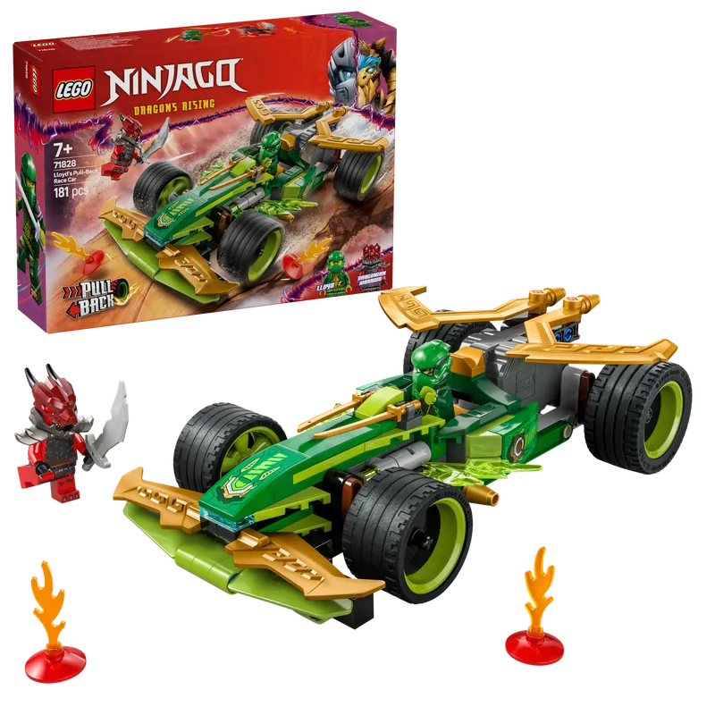 LEGO Lloyds Pull-back racewagen 71828 Ninjago