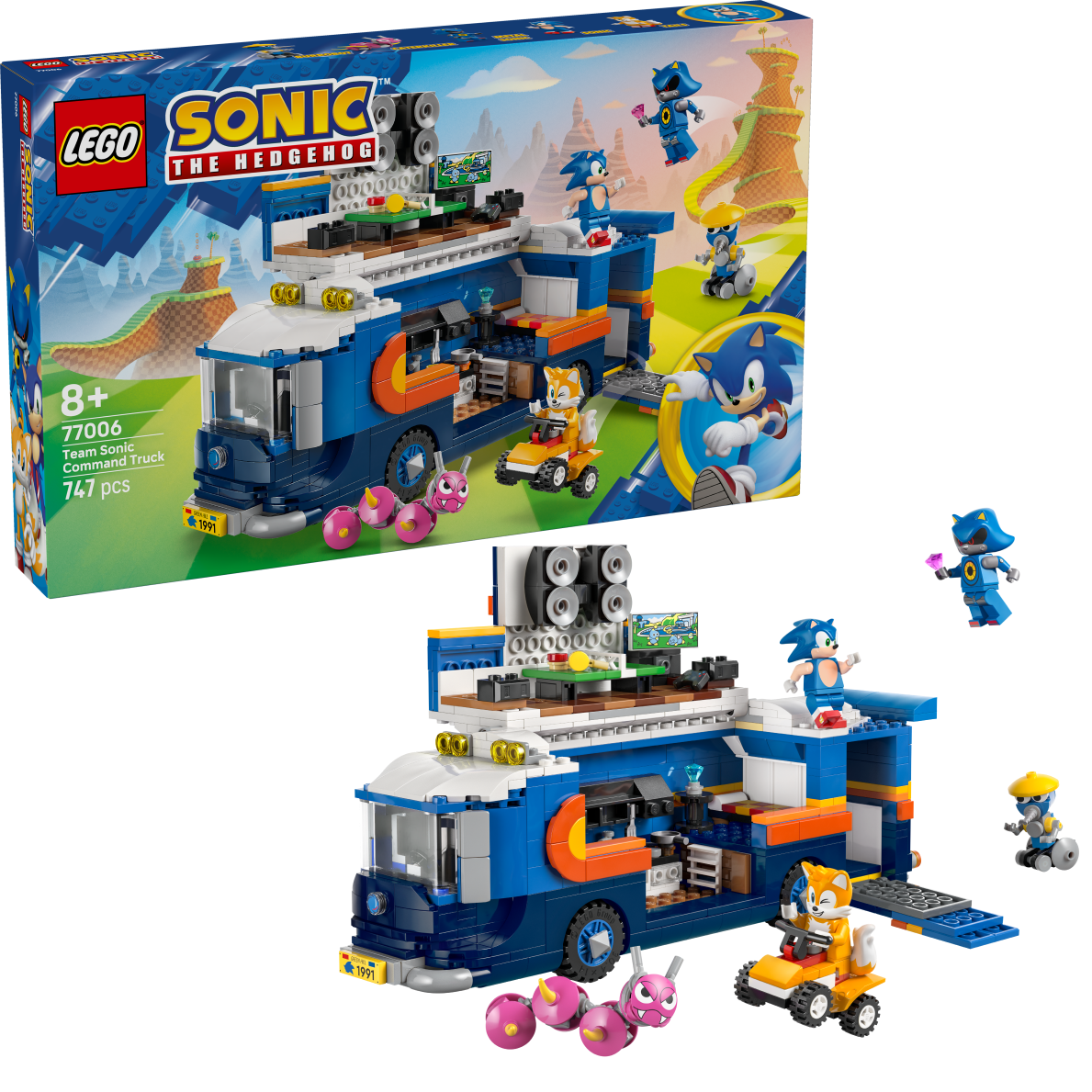 LEGO Team Sonic commandotruck 77006 Sonic