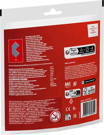 LEGO Mini ninja combomecha 30699 Ninjago