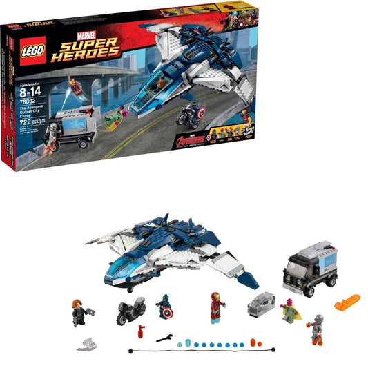 LEGO Avengers Quinjet stadsachtervolging 76032 Superheroes Avengers | 2TTOYS ✓ Official shop<br>