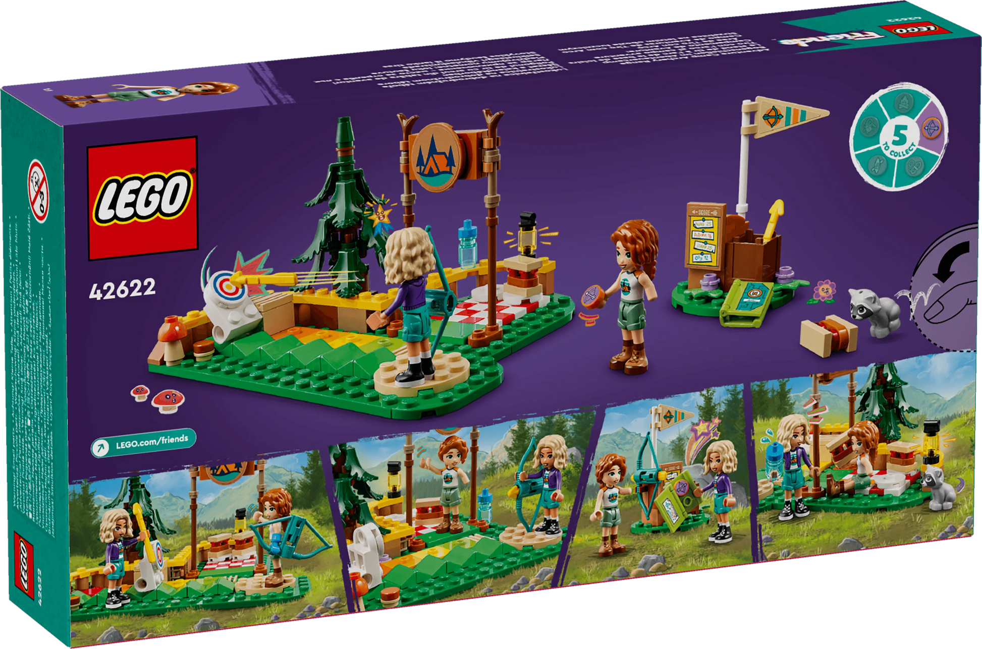 LEGO Avonturenkamp Boogschieten 42622 Friends (Pre-Order: verwacht juni) LEGO FRIENDS @ 2TTOYS LEGO €. 12.49