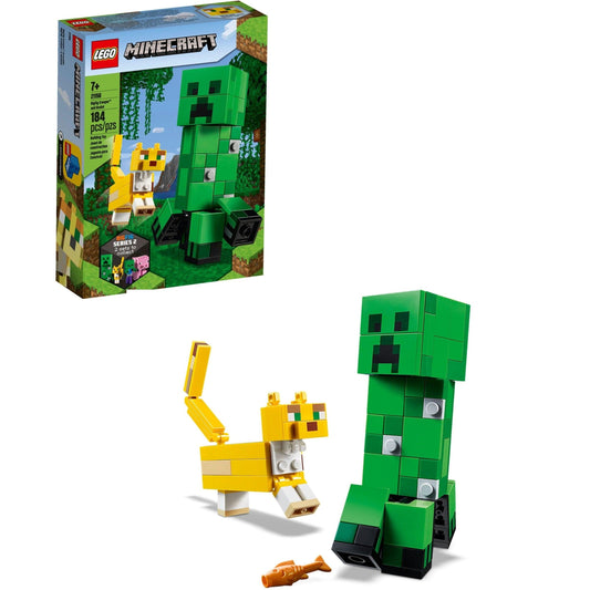 LEGO BigFig Creeper en Ocelot 21156 Minecraft | 2TTOYS ✓ Official shop<br>