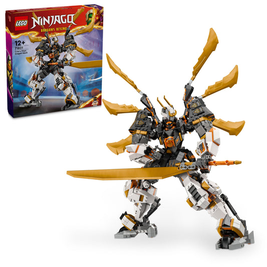 LEGO Cole's Titanium Dragon Mech 71821 Ninjago (Pre-Order: verwacht juni) LEGO Ninjago @ 2TTOYS LEGO €. 84.99