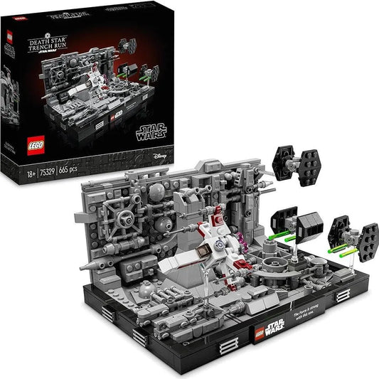 LEGO Death Star Trench Run diorama 75329 StarWars LEGO STARWARS @ 2TTOYS | Official LEGO shop😊🥰 LEGO €. 79.99