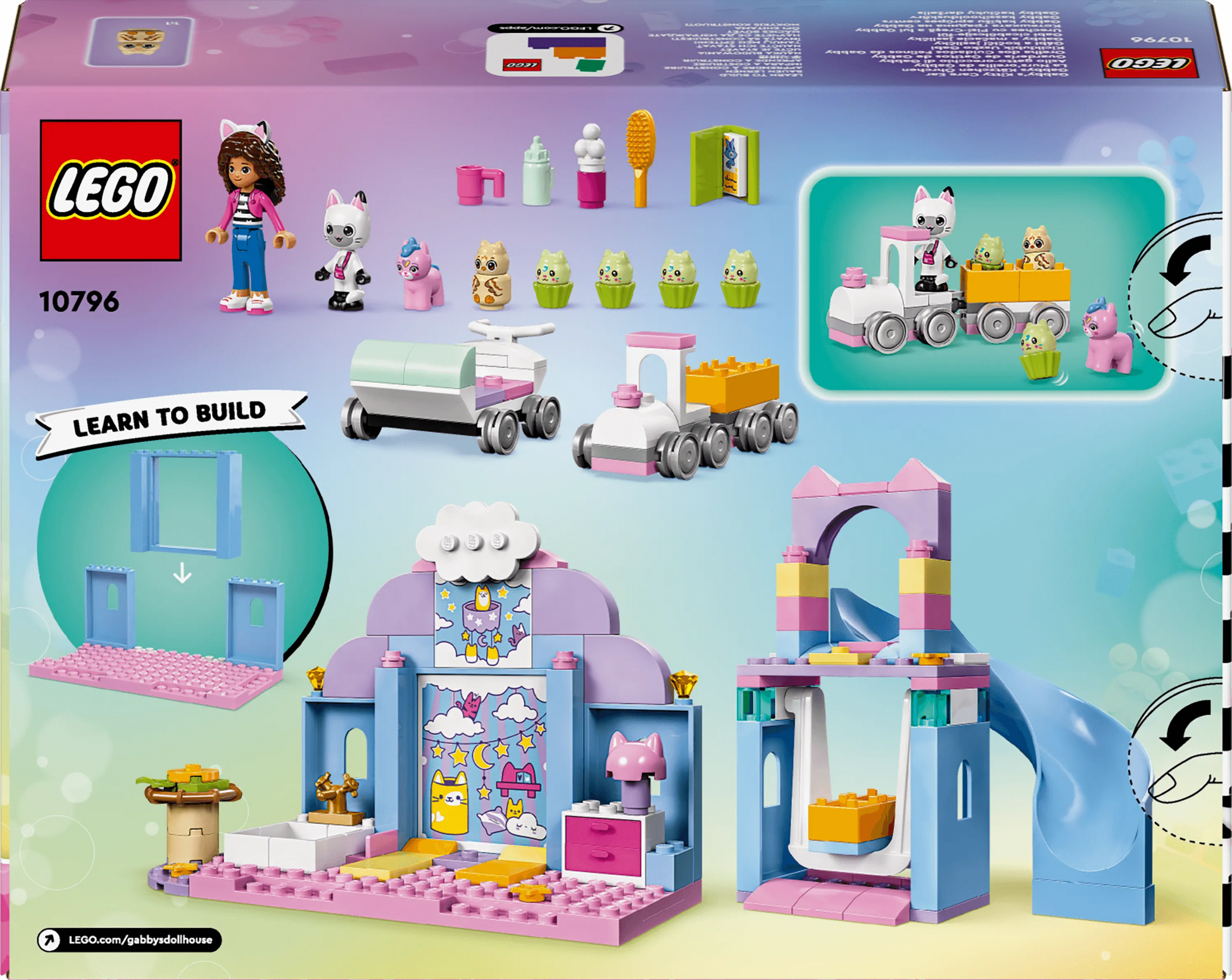 LEGO Gabby's Kittendagverblijf 10796 Gabby's Dollhouse (Pre-Order: verwacht juni) LEGO GABBY'S DOLLHOUSE @ 2TTOYS LEGO €. 33.49