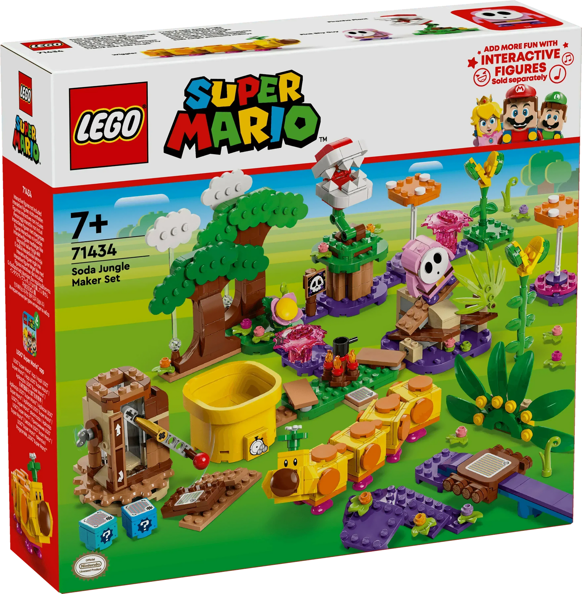 LEGO Makersset: Cassismoeras 71434 Supermario LEGO SUPERMARIO @ 2TTOYS | Official LEGO shop😊🥰 LEGO €. 54.99