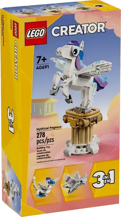 LEGO Mytische Pegasus 40691 Creator LEGO CREATOR 3 IN 1 @ 2TTOYS | Official LEGO shop😊🥰 LEGO €. 19.99