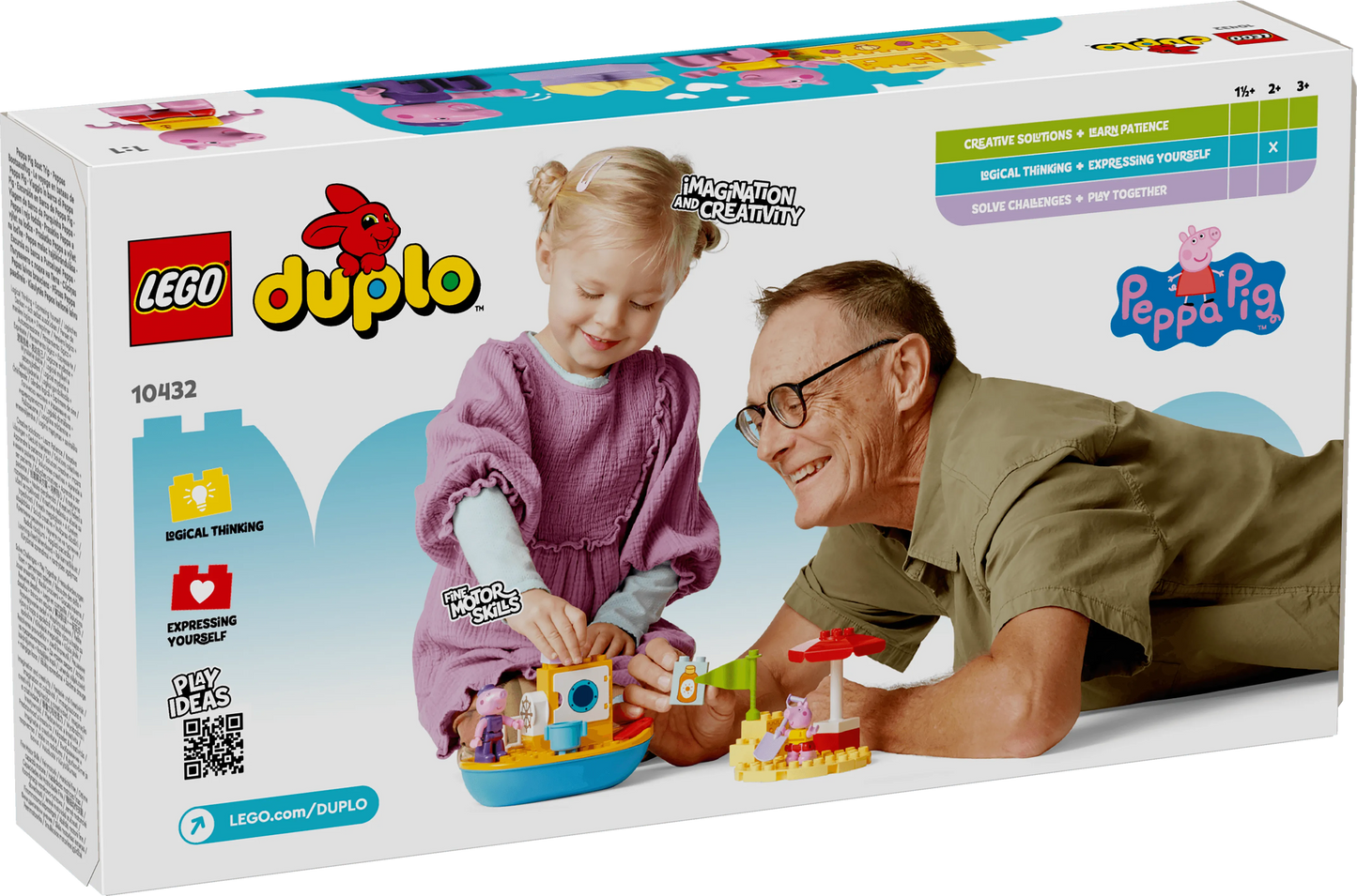 LEGO Peppa Big bootreis 10432 DUPLO (Pre-Order: verwacht juni) PEPPA PIG @ 2TTOYS LEGO €. 24.99