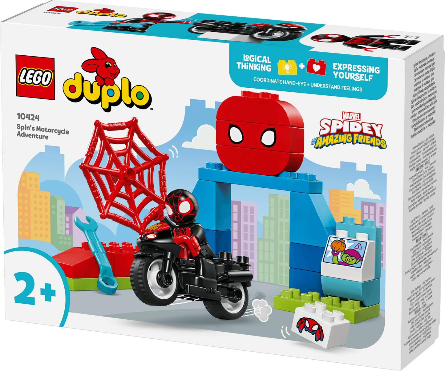 LEGO Spidy's motorcycle adventure 10424 Superheroes LEGO DUPLO @ 2TTOYS LEGO €. 19.99