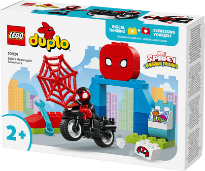 LEGO Spidy's motorcycle adventure 10424 Superheroes LEGO DUPLO @ 2TTOYS LEGO €. 19.99