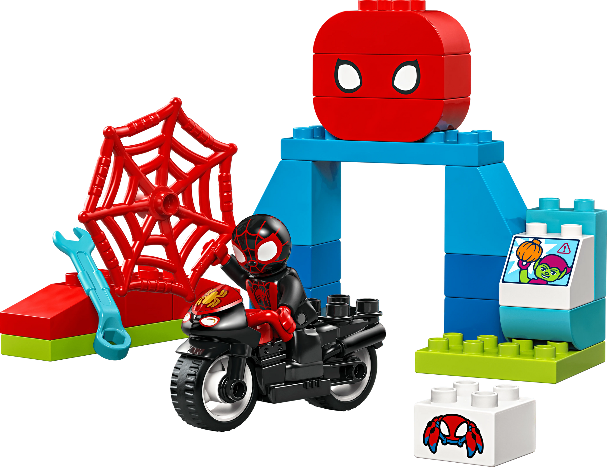 LEGO Spidy's Motorfiets avontuur 10424 Superheroes LEGO DUPLO @ 2TTOYS LEGO €. 16.49
