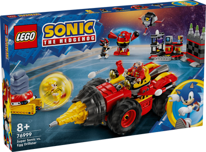 LEGO Super Sonic vs. Egg Drillster 76999 Sonic LEGO Sonic @ 2TTOYS | Official LEGO shop😊🥰 LEGO €. 67.99