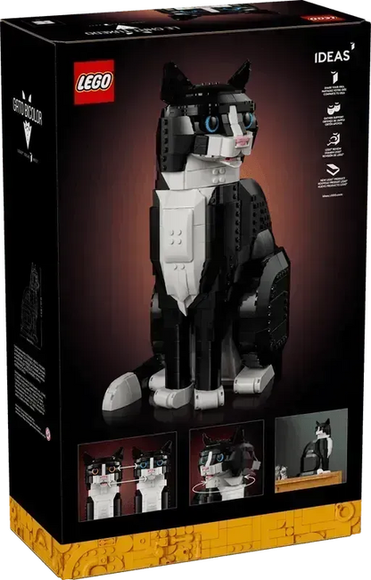 LEGO Zwart-witte Tuxedo kat 21349 Ideas (verwacht) LEGO IDEAS @ 2TTOYS LEGO €. 88.99