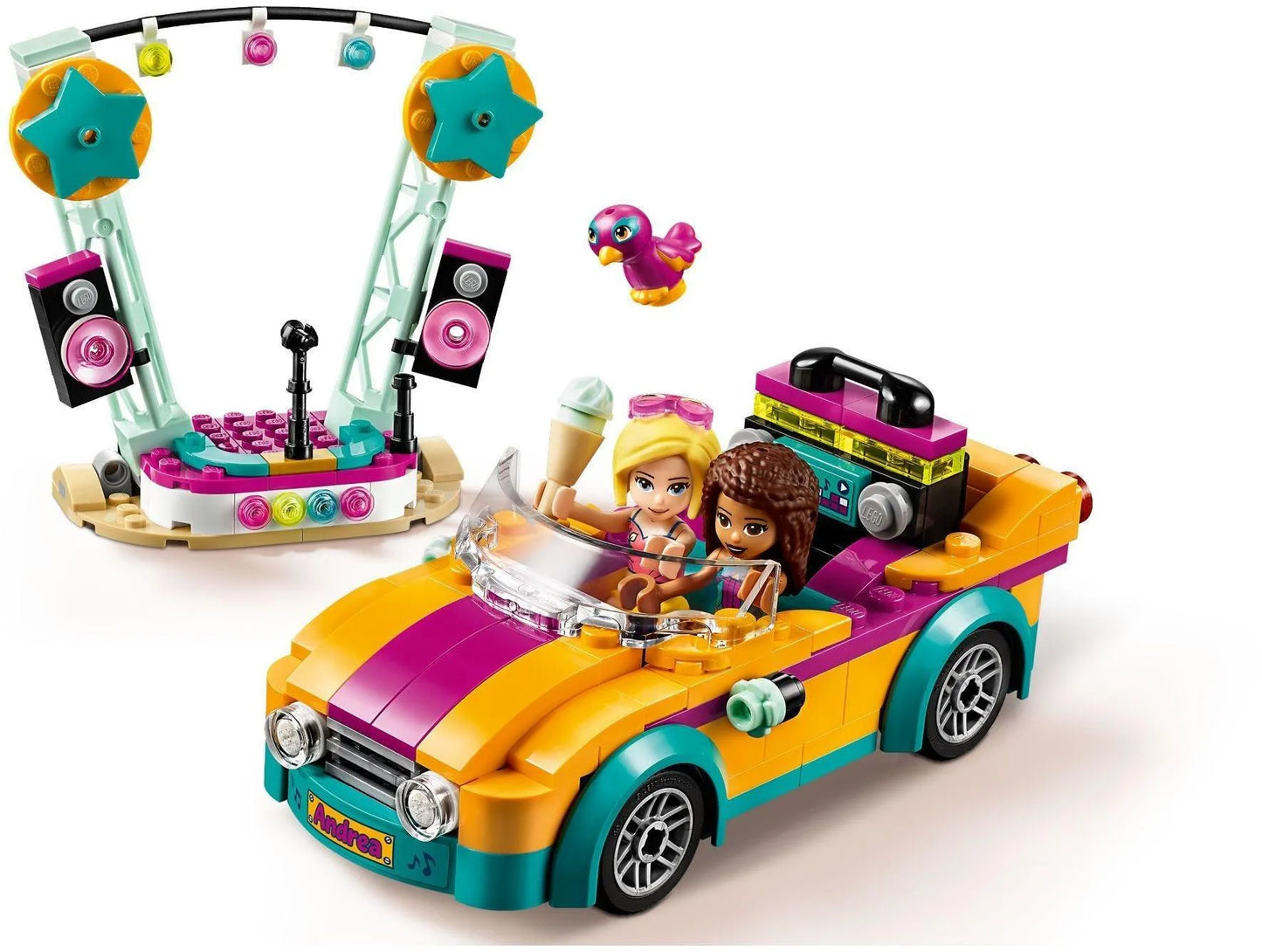 LEGO Andrea's Car & Stage 41390 Friends LEGO Friends @ 2TTOYS | Official LEGO shop😊🥰 LEGO €. 19.99