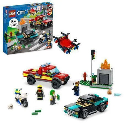 LEGO Brandweer & Politie achtervolging 60319 City LEGO CITY BRANDWEER @ 2TTOYS | Official LEGO shop😊🥰 LEGO €. 25.48