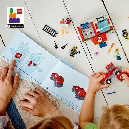 LEGO Brandweerkazerne en brandweerwagen 60375 City LEGO CITY @ 2TTOYS | Official LEGO shop😊🥰 LEGO €. 29.48