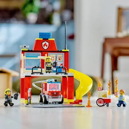 LEGO Brandweerkazerne en brandweerwagen 60375 City LEGO CITY @ 2TTOYS | Official LEGO shop😊🥰 LEGO €. 29.48