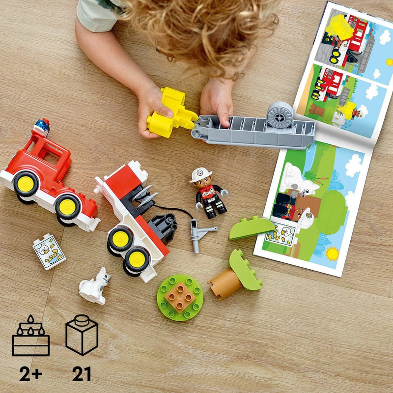 LEGO Brandweerwagen 10969 DUPLO LEGU DUPLO @ 2TTOYS | Official LEGO shop😊🥰 LEGO €. 25.48