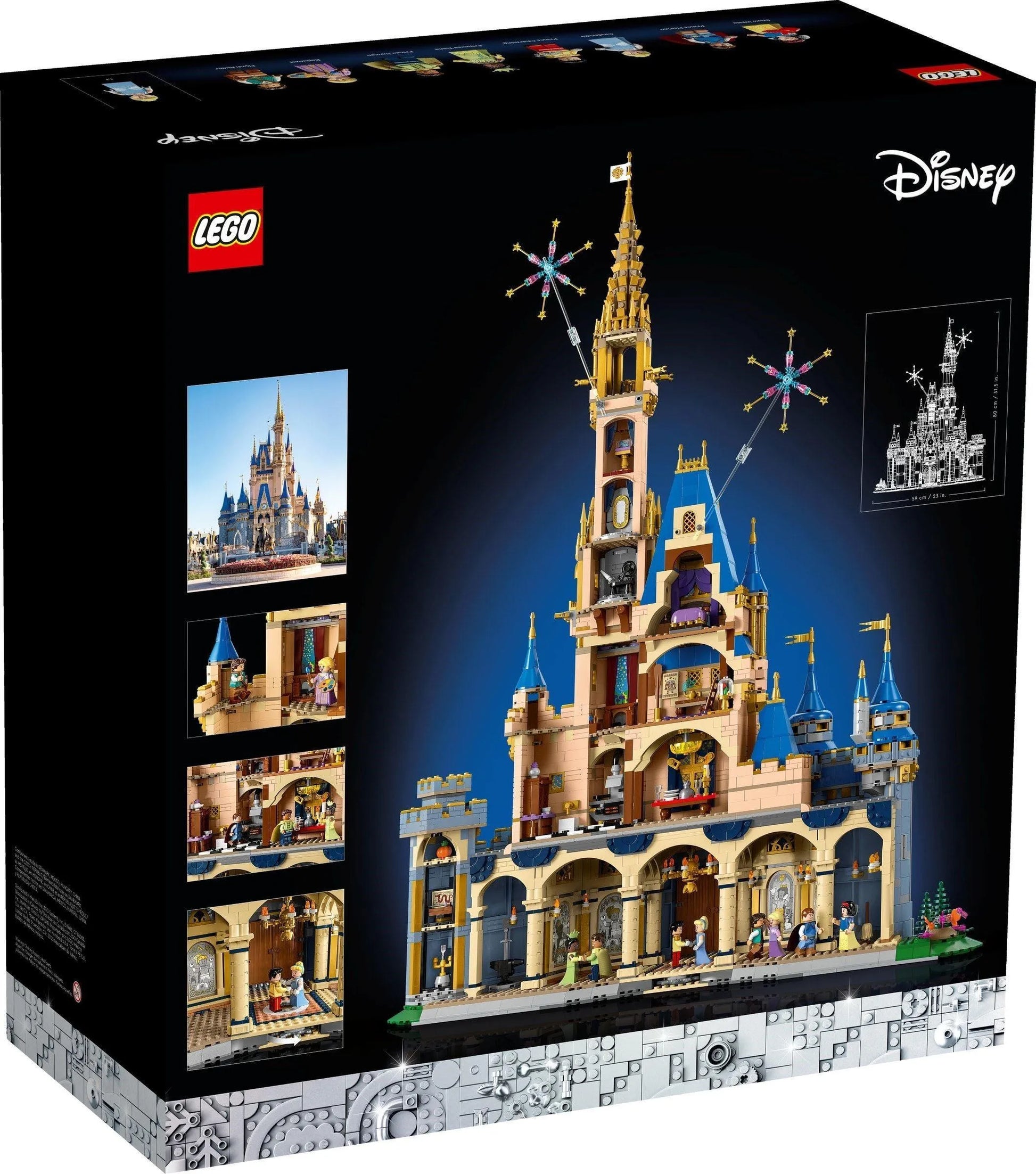 LEGO Disney kasteel 43222 Disney LEGO DISNEY @ 2TTOYS | Official LEGO shop😊🥰 LEGO €. 399.99