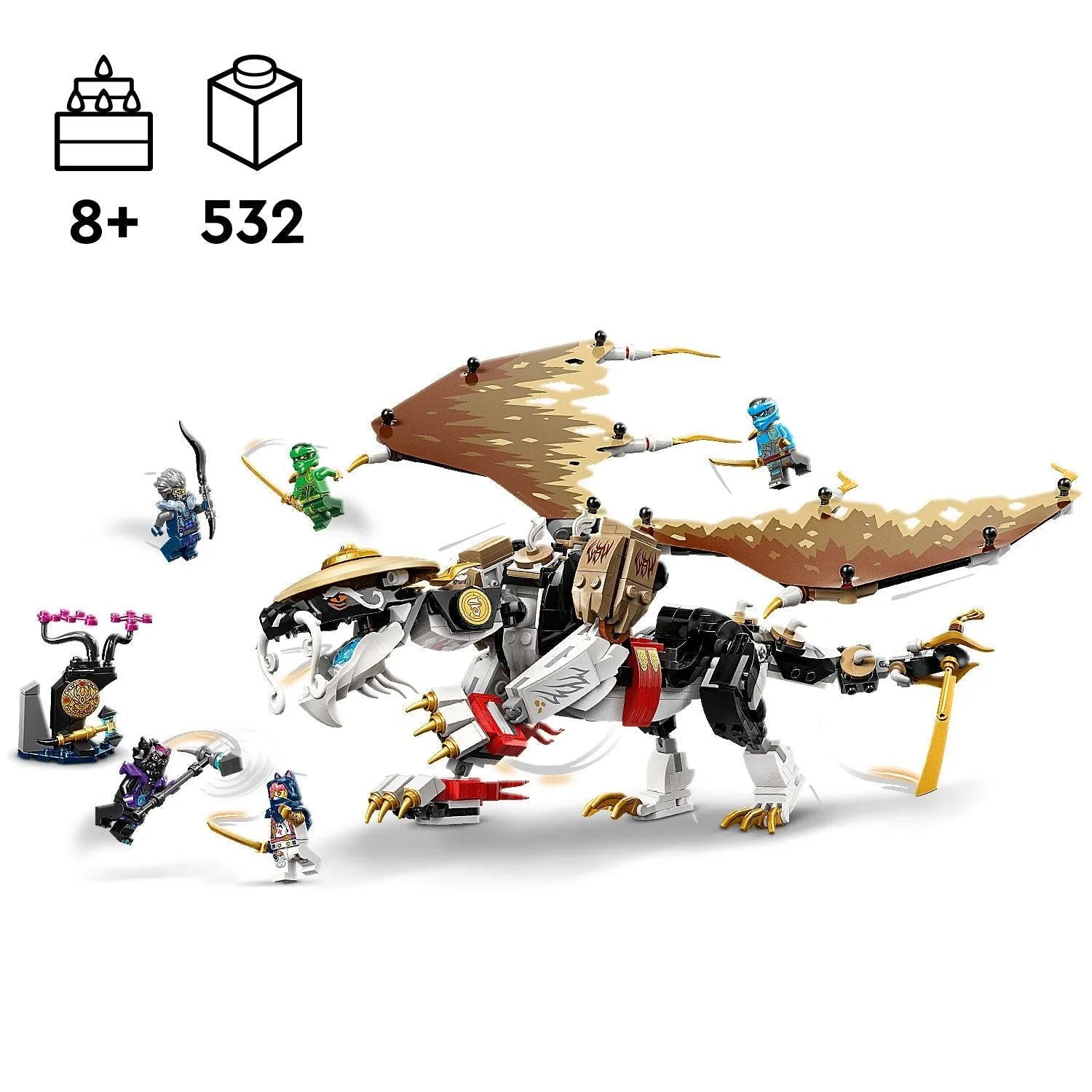 LEGO Egalt de Meesterdraak 71809 Ninjago LEGO Ninjago @ 2TTOYS LEGO €. 59.49
