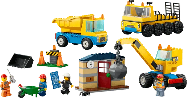 LEGO Kiepwagen, bouwtruck en sloopkraan 60391 City LEGO CITY @ 2TTOYS | Official LEGO shop😊🥰 LEGO €. 42.49