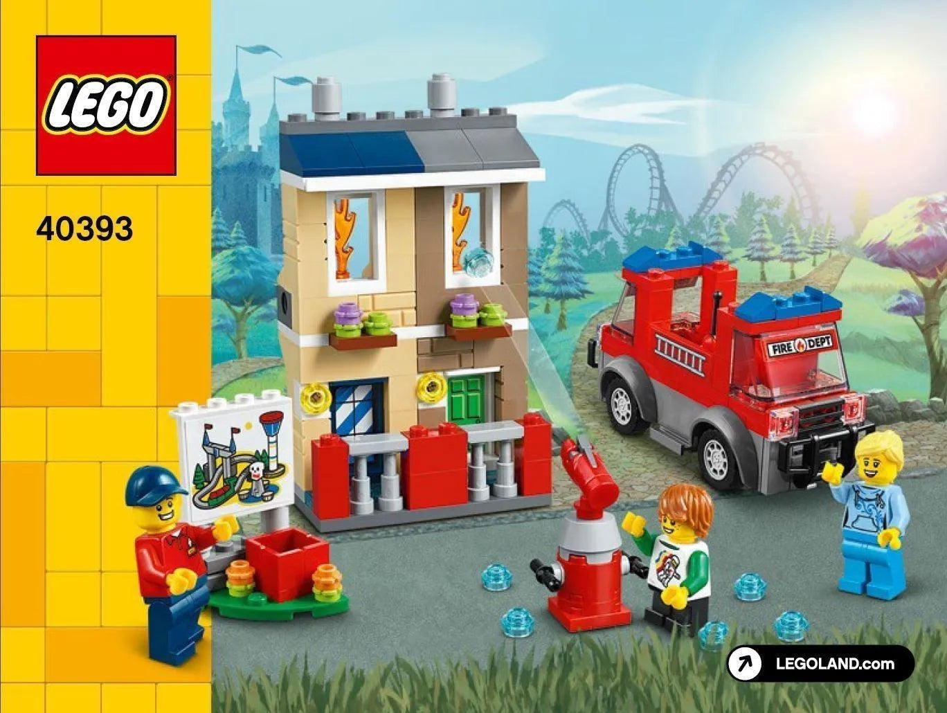 LEGO LEGOLAND Brandweer academy 40393 City LEGO CITY @ 2TTOYS | Official LEGO shop😊🥰 LEGO €. 26.49