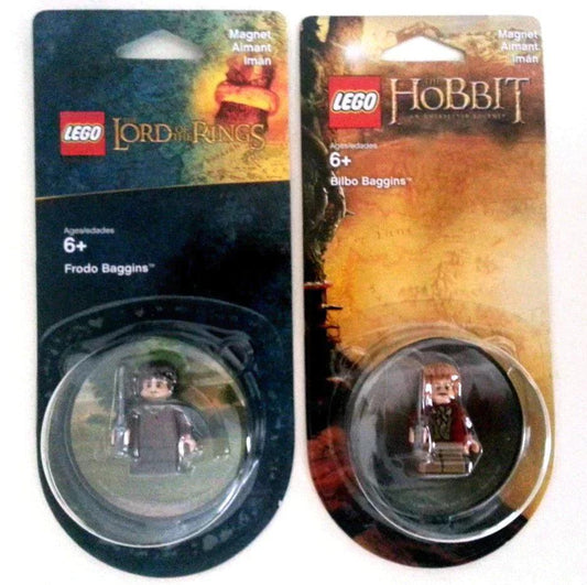 LEGO Magnet Set: Frodo and Bilbo Baggins 5002828 Gear | 2TTOYS ✓ Official shop<br>