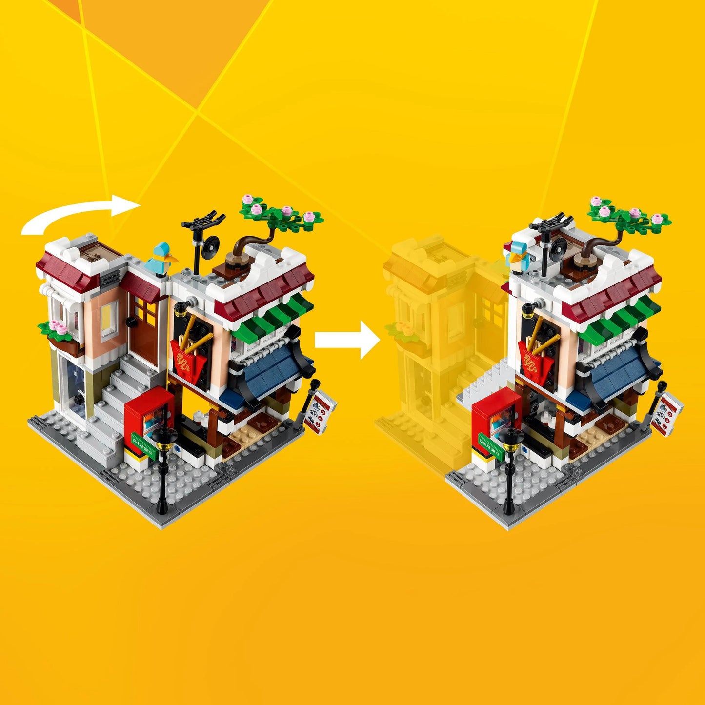 LEGO Noedel winkel in de stad 31131 Creator LEGO CITY VILLE @ 2TTOYS | Official LEGO shop😊🥰 LEGO €. 54.99