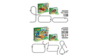 LEGO Rails en brug voor de Duplo trein 10872 DUPLO LEGO DUPLO @ 2TTOYS LEGO €. 20.98