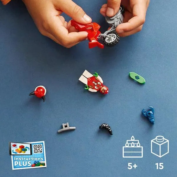 LEGO Roekeloze Schorpioen Motor 60332 City LEGO CITY STUNTZ @ 2TTOYS | Official LEGO shop😊🥰 LEGO €. 6.99