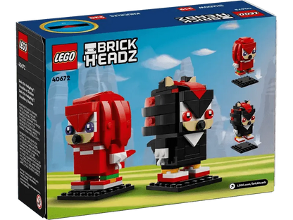 LEGO Sonic the Hedgehog™: Knuckles en Shadow 40672 Brickheadz LEGO BRICHEADZ @ 2TTOYS | Official LEGO shop😊🥰 LEGO €. 19.99