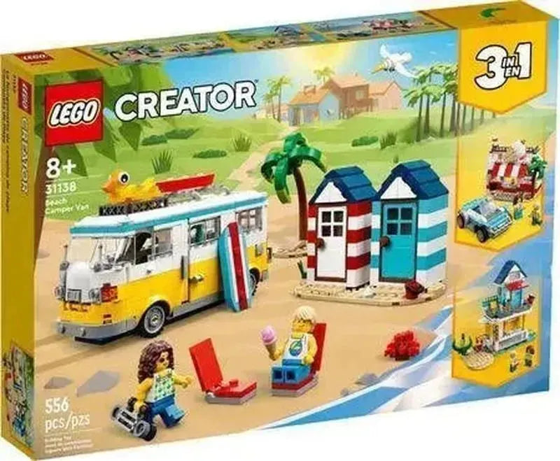 LEGO Strandkampeerbus 31138 Creator LEGO CREATOR @ 2TTOYS | Official LEGO shop😊🥰 LEGO €. 39.98