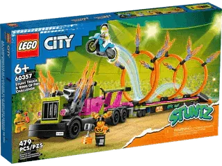 LEGO Stunttruck & Ring of Fire-uitdaging 60357 City LEGO CITY @ 2TTOYS | Official LEGO shop😊🥰 LEGO €. 42.48